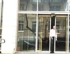 установка входной группы из алюминия - вариант 3