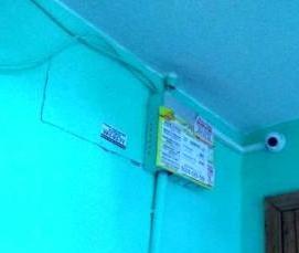 установка видеонаблюдения в подъезде жилого дома - тип 3