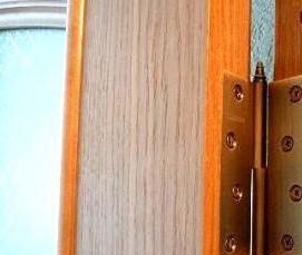 установка внешних дверей - модель 2