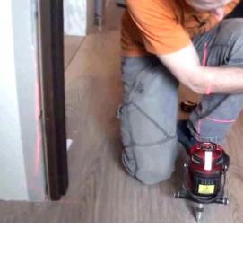 установка внутренних дверей - модель 3