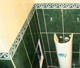 установка водорозеток раковины - модель 3