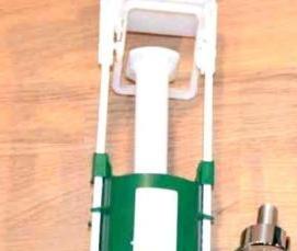 установка запорной арматуры унитаза - вариант 3