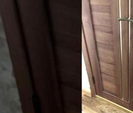 установка железной межкомнатной двери - тип 4