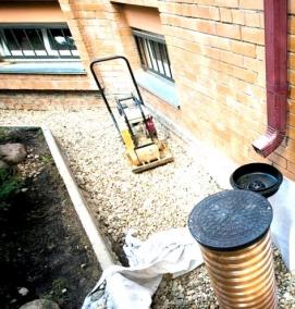 устройство дренажа дома - тип 3