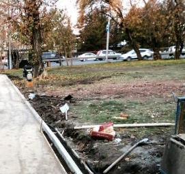 устройство гравийной дорожки - тип 1