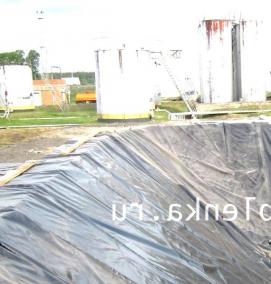 устройство пожарного водоема - вариант 2