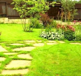 устройство садовых дорожек - модель 2