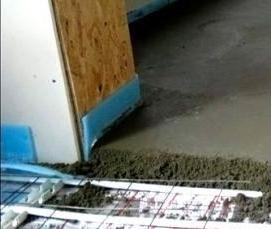 устройство теплой стяжки - тип 4