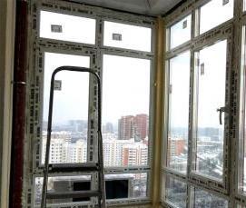 утепление алюминиевых окон - модель 2