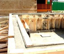 утепление бетонного бассейна - модель 1