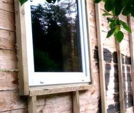 утепление брусовых стен - модель 3