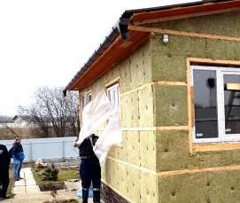 утепление частного дома - вариант 4
