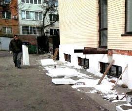 утепление цоколя пенопластом - модель 3