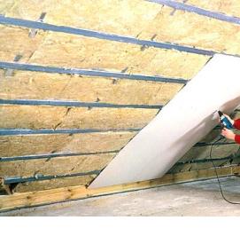 утепление дачной мансарды - тип 1