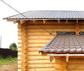 утепление деревянной пристройки - тип 3
