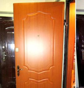 утепление деревянных дверей - модель 4