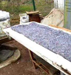 утепление деревянных дверей - модель 3