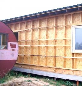 утепление дома под сайдинг - модель 1