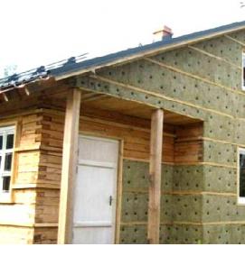 утепление дома под сайдинг - модель 3
