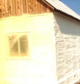 утепление дома ППУ - вариант 4