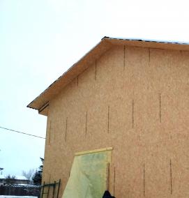 утепление дома ППУ - вариант 2