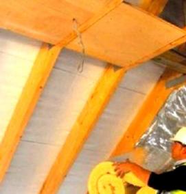 утепление фронтона - модель 1