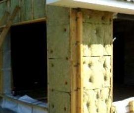 утепление керамзитобетонных стен - вариант 1