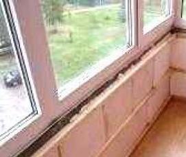 утепление кирпичной лоджии - вариант 3