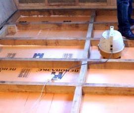 утепление металлических балок - модель 1