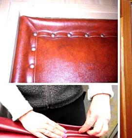 утепление металлических дверей - вариант 4