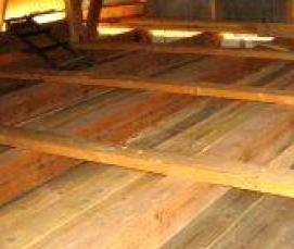 утепление межэтажного перекрытия - вариант 1