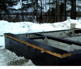 утепление монолитной плиты - модель 2