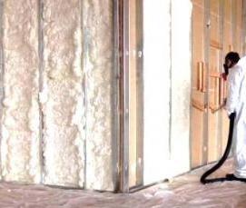 утепление монтажной пеной - тип 4