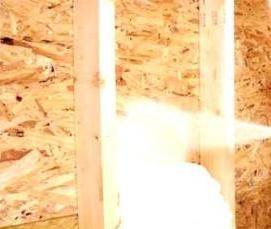 утепление монтажной пеной - тип 2