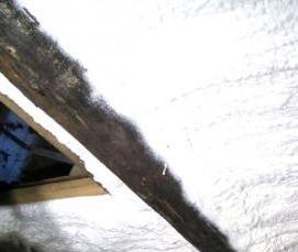 утепление пеной ППУ - вариант 1