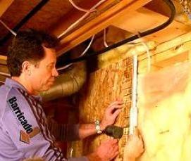 утепление подпола - вариант 1