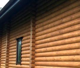 утепление сруба - модель 3