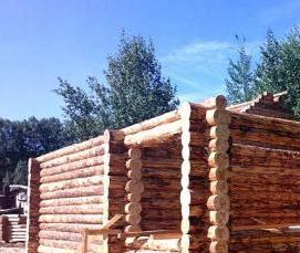 утепление сруба - модель 2