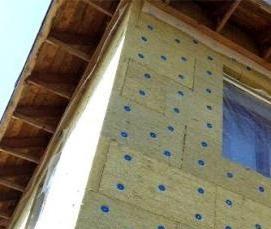 утепление стен металлопрофилем - тип 2