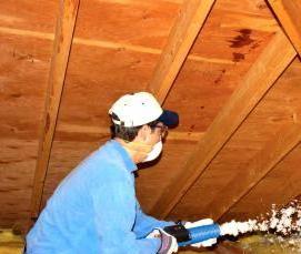 утепление строительной пеной - тип 4