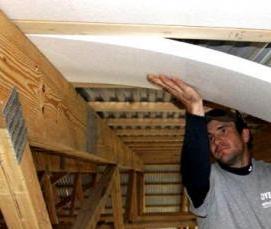 утепление строительной пеной - тип 3