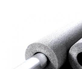 утепление труб отопления - вариант 1