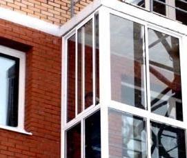 утепление витражного балкона - модель 2