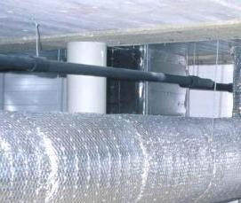 утепление воздуховода - модель 3