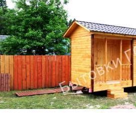 утепленная бытовка с душем и туалетом - тип 2