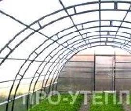 утепленная теплица - тип 1