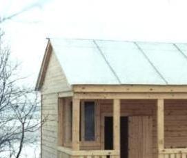 утепленные бытовки для проживания зимой - вариант 4