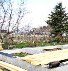 утепленный брус - модель 3