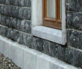 утеплитель цоколя дома - модель 1