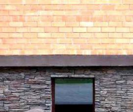 утеплитель для цоколя фундамента - модель 1